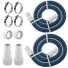 Kit de Mangueira para Piscina XCWT 1,5" x 1,8 m para Bomba de Aspiração