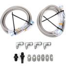 Kit de Mangueras para Enfriador de Transmisión 6AN 70" para GM Chevy 4L80E Kit de Mangueras para Enfriador de Transmisión 6AN 70" para GM Chevy 4L80E