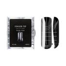 Kit De Manicure Com 140 Unidades De Moldes De Extensão De Unhas Em Formato Oval E Amêndoa, Cobertura