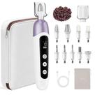 Kit de manicure e pedicure Conjunto de lixa de unhas elétrica sem fio Hoxida Kit de manicure e pedicure Conjunto de lixa de unhas elétrica sem fio Hoxida