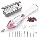 Kit de Manicure e Pedicure ISTON - Lixa Elétrica Sem Fio com 36 Acessórios
