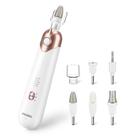 Kit de Manicure e Pedicure POLAMD, Lixa Elétrica de Unhas, 5 Velocidades