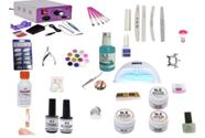 Kit De Manicure Unha Acrigel Fibra Cabine Profissional 7.0 - New Earth - NE