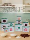 Kit de Mantimentos Linha Floral Organização com Delicadeza 10 Potes