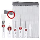 Kit de manutenção de máquina de costura SINGER 7 unidades com bolsa de armazenamento Kit de manutenção de máquina de costura SINGER 7 unidades com bolsa de armazenamento