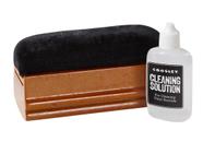 Kit de manutenção para discos Crosley AC20 com solução de limpeza e escova
