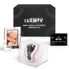 Kit de Mãos e Pés para Bebê - Tema de Beisebol
