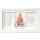 Kit de mãos e pés para bebês KeaBabies Clay Keepsake Frame