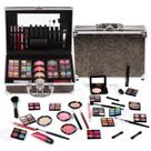 Kit de maquiagem CHARMCODE Beauty Train Case com cosméticos para iniciantes