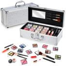 Kit de maquiagem Color Nymph Beginners com estojo de trem para meninas