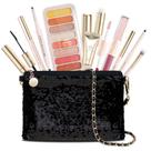 Kit de maquiagem Color Nymph Teen Girls com bolsa de lantejoulas de 9 cores