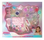 Kit de Maquiagem Infantil Make Star Maleta Laço Brinquedo