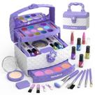 Kit de Maquiagem Infantil Perryhome para Meninas - 35 Peças Laváveis