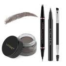 Kit de maquiagem Lápis de sobrancelha LAVONE com caneta de microblading à prova d'água