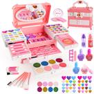 Kit de Maquiagem Massiuve Toys para Meninas (3 a 12 anos) - 66 Peças