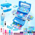 Kit de Maquiagem Mrabbitoo Frozen 57 Peças - Para Meninas a partir de 4 Anos