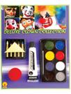 Kit de maquiagem Rubies Deluxe Clown com paleta de 8 cores e nariz Kit de maquiagem Rubies Deluxe Clown com paleta de 8 cores e nariz