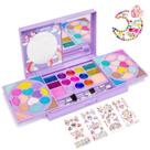 Kit de maquiagem Tomons Kids Princess com espelho de 3 a 10 anos