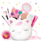 Kit de maquiagem ULOVEME Kids lavável para meninas de 4 a 6 anos com bolsa de moedas