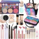 Kit de maquiagem Venshun para adolescentes com paleta de sombras e batom