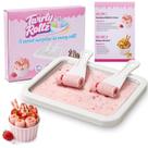 Kit de Máquina de Sorvete Enrolado Twirly Rollz em Aço Inoxidável Kit de Máquina de Sorvete Enrolado Twirly Rollz em Aço Inoxidável