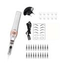 Kit de Máquina de Tatuagem Aimoosi M7 para Iniciantes - Microblading de Sobrancelha e PMU Kit de Máquina de Tatuagem Aimoosi M7 para Iniciantes - Microblading de Sobrancelha e PMU