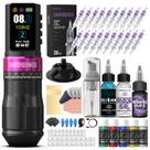 Kit de Máquina de Tatuagem Wireless Wormhole com Bateria de 2300 mAh