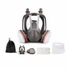 Kit de Máscara Facial Completa Reutilizável com Filtros de Cartucho Duplo Kit de Máscara Facial Completa Reutilizável com Filtros de Cartucho Duplo