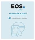 Kit de Máscara Protetora Facial EOS Plástica Reutilizavel 50 Unidades -