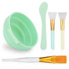 Kit de Máscaras Faciais DIY Plazuria 5 em 1 - Conjunto de Taças para Mistura