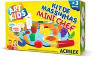 Kit de massinhas mini chef