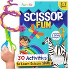 Kit de materiais de arte e artesanato Funcils Toddler Scissor Skills