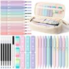 Kit de Material Escolar Four Candies com 39 Peças e Estojo para Lápis Kit de Material Escolar Four Candies com 39 Peças e Estojo para Lápis