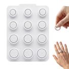 Kit de medição de anéis compatível com Oura Ring Gen 4, tamanhos 4 a 15