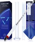 Kit de medidor de álcool hidrômetro Cimalab 0-200 Proof & Tralle