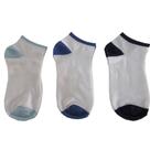 Kit de Meias Jogg Azul Celeste e Verde Basic+ 34-38 Azul/Azul Celeste/Verde