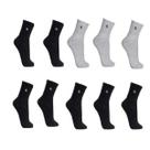 Kit De Meias Lupo Cano Médio Masculino - 10 Pares