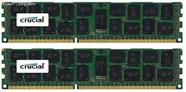 Kit de memória de servidor Crucial de 32 GB (16 GBx2) DDR3/DDR3L-1600 MT/s Kit de memória de servidor Crucial de 32 GB (16 GBx2) DDR3/DDR3L-1600 MT/s