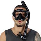 Kit de Mergulho Aquatic Dry Dive Motion - Preto