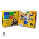 Kit de miçangas completo Miçangas + Placa + Pinça + ferramentas para chaveiro + ímã + papel de passar + Flyer