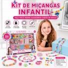 Kit de Miçangas Infantil Pulseiras e Colares 200 Peças Kit de Miçangas Infantil Pulseiras e Colares 200 Peças