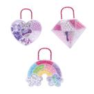 Kit de micangas para braceletes e colar makebrinq sortido - polibrinq