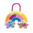 Kit De Miçangas Para Fazer Bijuterias Infantil Colorido - Dm Toys
