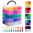 Kit de Miçangas Simetufy 6000 Peças 30 Cores 6x9mm a Granel
