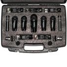 Kit de Microfone para Bateria LDK-7 7 Peças - Lexsen Kit de Microfone para Bateria LDK-7 7 Peças - Lexsen