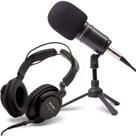 Kit de Microfone para Podcast com Fone de Ouvido Zoom ZDM 1PMP
