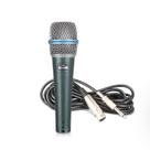 Kit De Microfone Vocal Beta C/cabo xlr Balanceado,cachimbo rosca metálica,bolsa