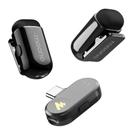 Kit de Microfones de Lapela Sem Fio Maono Wave T1 Mini USB-C com Case de Carregamento WM622 TYPE C