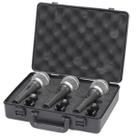 Kit de Microfones Dinâmicos Samson Q6 3P