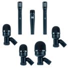 Kit de Microfones para Bateria Kadosh 7 Pçs KMD107